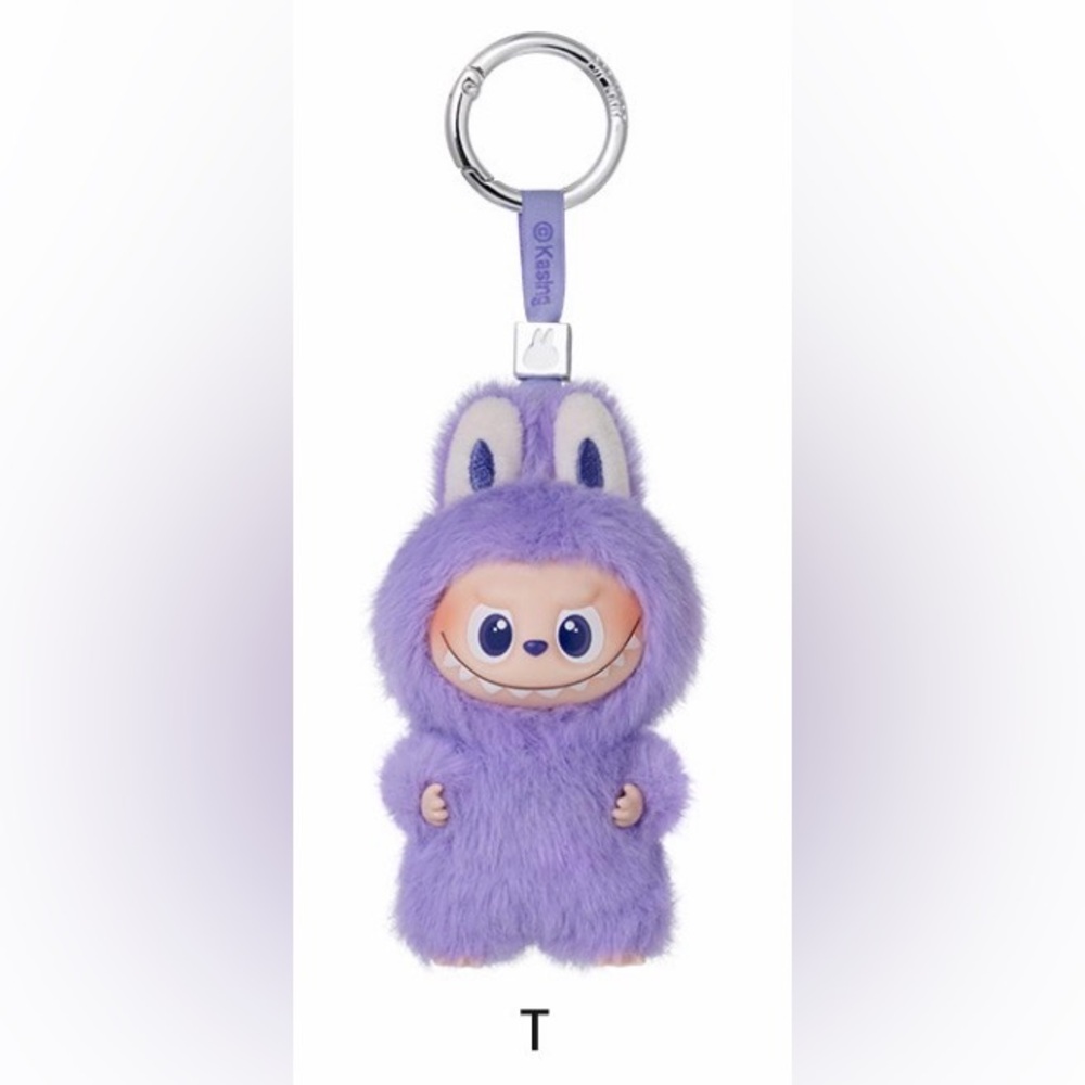 POP MART The Monsters - Pin for Love - T (Purple) Plush Pendant